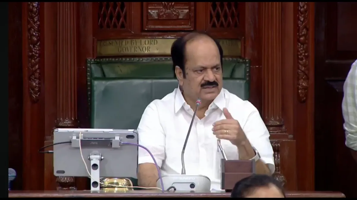 செல்லாது செல்லாது.. அமைச்சரே உட்காருங்க! அப்ளாஸ் அள்ளும் சபாநாயகர் JCD பிரபாகர்.. ரொம்ப ஸ்ட்ரிக்ட்!