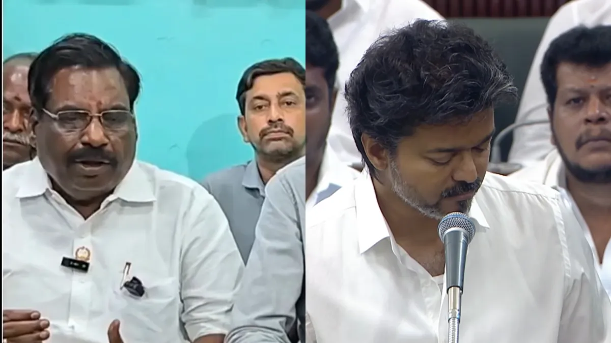 100 குடும்பத்திற்காக பரந்தூர் ஏர்போர்ட் கைவிடல்.. காஞ்சிபுரம் வர்த்தக சங்கத்தினர் கடும் எதிர்ப்பு