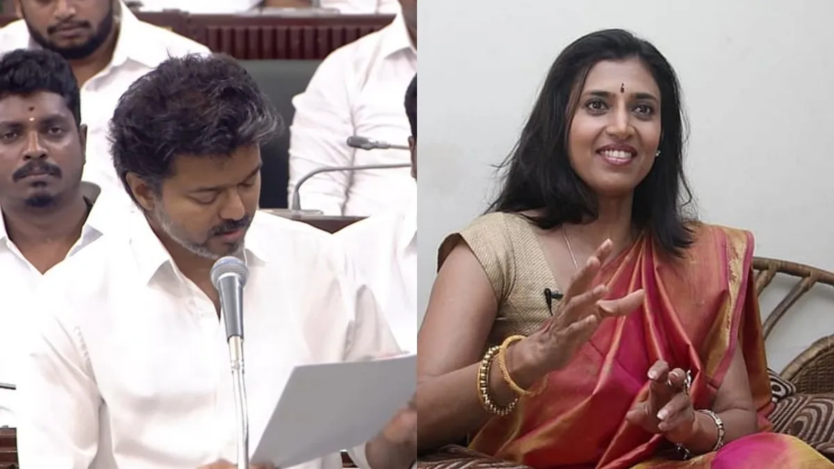 லீமா ரோஸ், உதயநிதி, ஆதவ் அர்ஜுனா, எவ வேலு போன்ற மிகவும் ஏழைகளுக்கா? நடிகை கஸ்தூரி காட்டம்