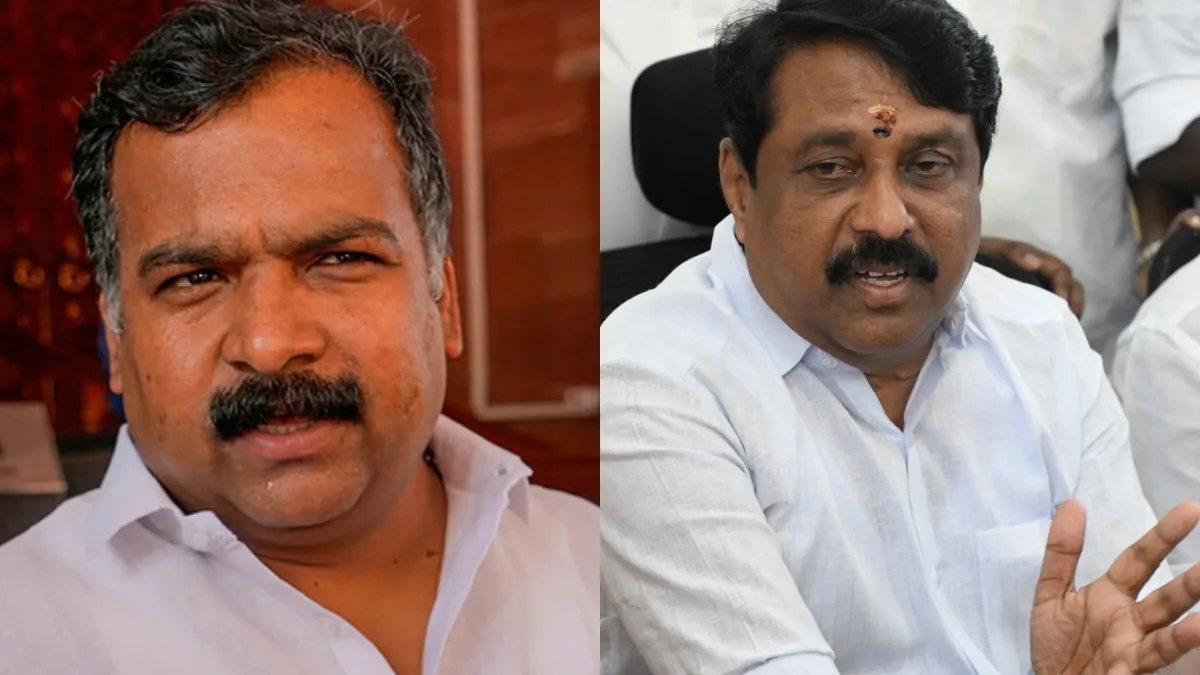 டபுள் கேம் பாஜகா.. கர்நாடகா பாஜகவின் வன்மம்! நயினார் எங்கே போனார்! அட்டாக் மோடில் மாணிக்கம் தாகூர்!