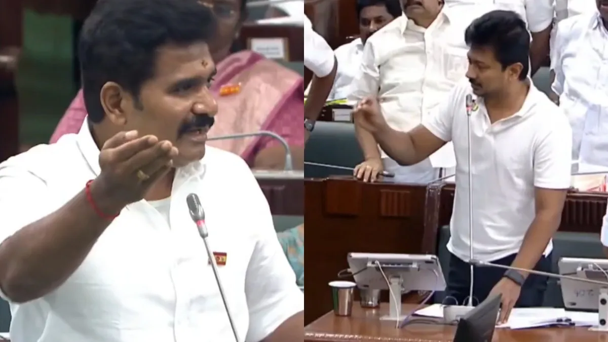 பாத்ரூமில் யார் எவ்வளவு நேரம் உட்காருராங்கன்னு கணக்கெடுக்க ஒரு அமைச்சரா? நிர்மலை வாரிய உதயநிதி