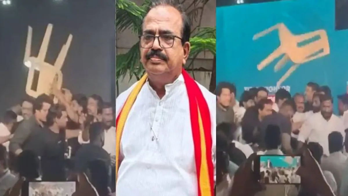 நாஞ்சில் சம்பத்.. "நாஞ்சில் ஜம்பத்".. 3 மணி நேரம் ரூமில் அடைப்பு.. TRPயால் தவெகவுக்கு கெட்ட பேரு