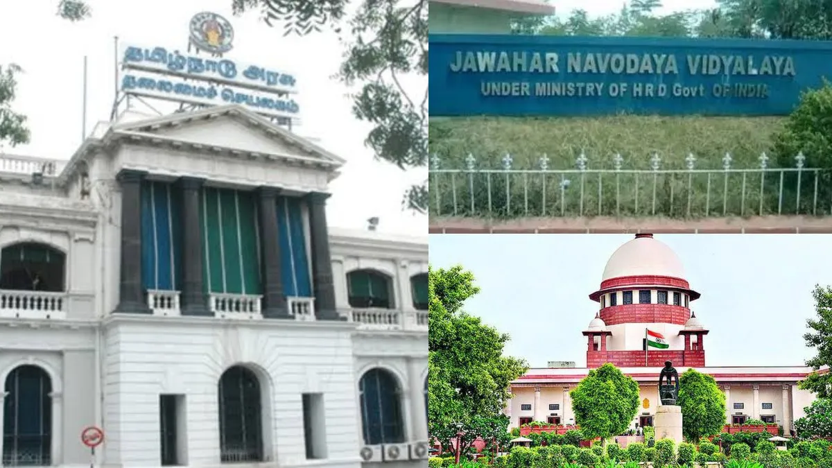 நவோதயா பள்ளிகளுக்கு தமிழக அரசு எதிர்ப்பு.. திமுக அரசின் சாதனையை சொல்லி சுப்ரீம் கோர்ட்டில் அபிடவிட்