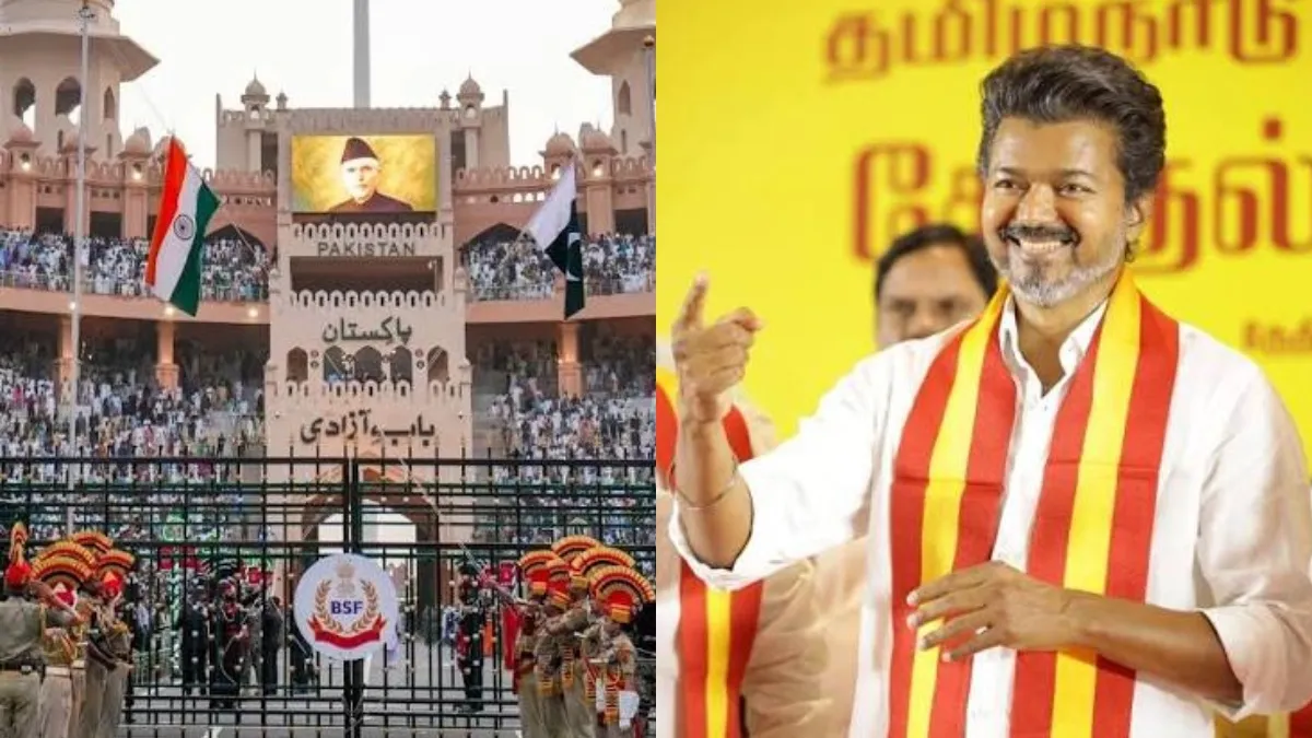 இந்தியா பாகிஸ்தான் எல்லையிலும் தவெக பாடலா?.. 14 நொடிகள் ஒலித்த “உங்க விஜய் நா வரேன்” பாட்டு!