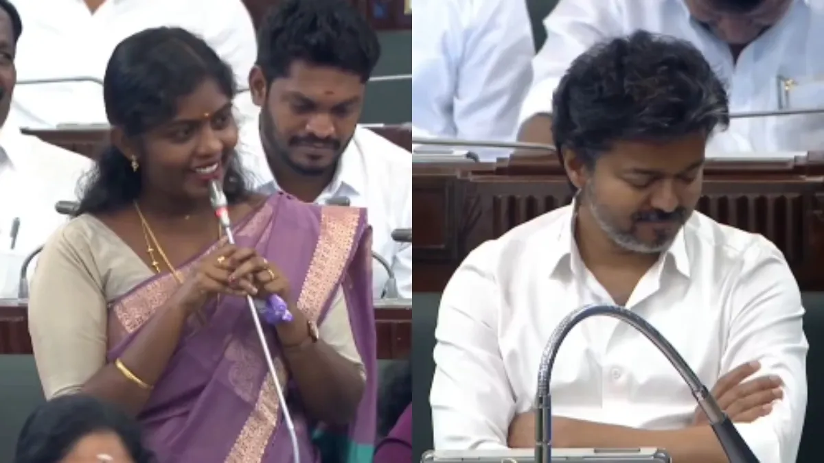 “கொடுத்ததெல்லாம் கொடுத்தார்”.. பாட்டு பாடி வாழ்த்திய தவெக எம்எல்ஏ! முதல்வர் விஜய் கொடுத்த ரியாக்‌ஷன்
