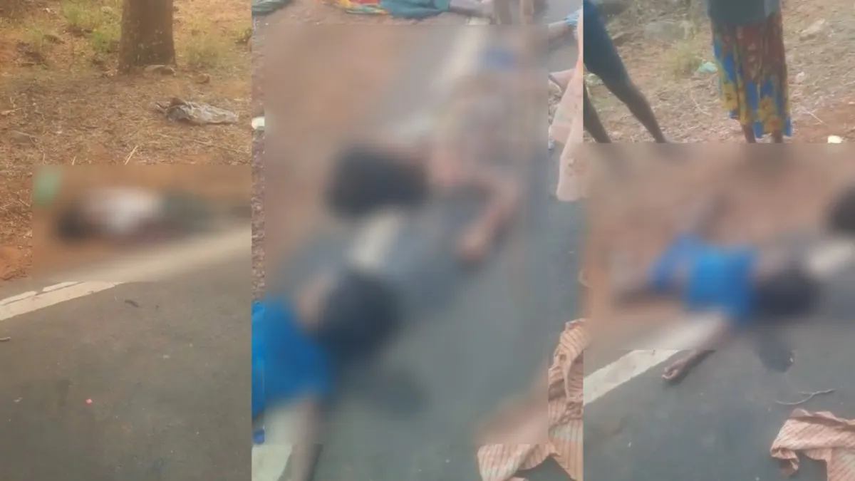 ரத்தக் காடான சாலை.. மோதி விட்டு நிற்காமல் சென்ற பால் வண்டி! 4 பிஞ்சுக் குழந்தைகள் பலியான சோகம்!