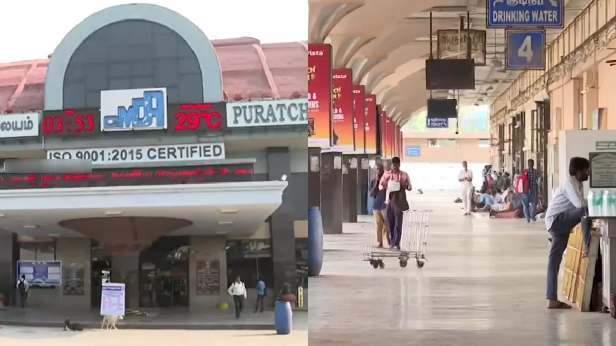 கோயம்பேடு பஸ் ஸ்டாண்டில் யார் அது? போலீஸ் வளையத்தில் இருந்தபோதே நடந்த சம்பவம்.. ஆடிப்போன சென்னை