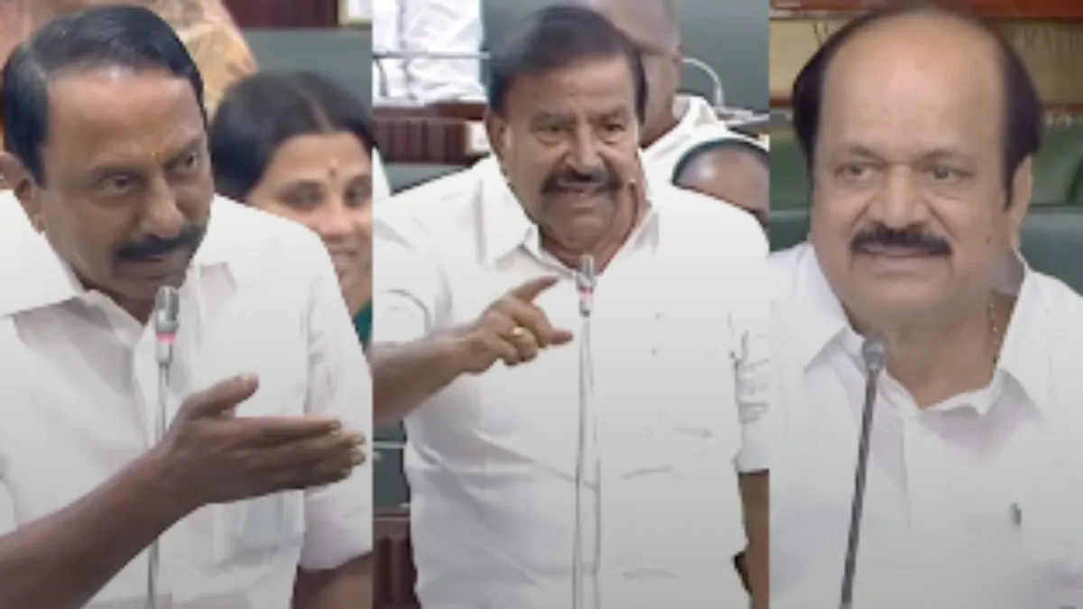 "அது யார் அப்பா வீட்டு காசு?” செங்கோட்டையனுக்கு பதிலடி கொடுத்த நேரு.. சட்டுனு சிரித்த சபாநாயகர்!