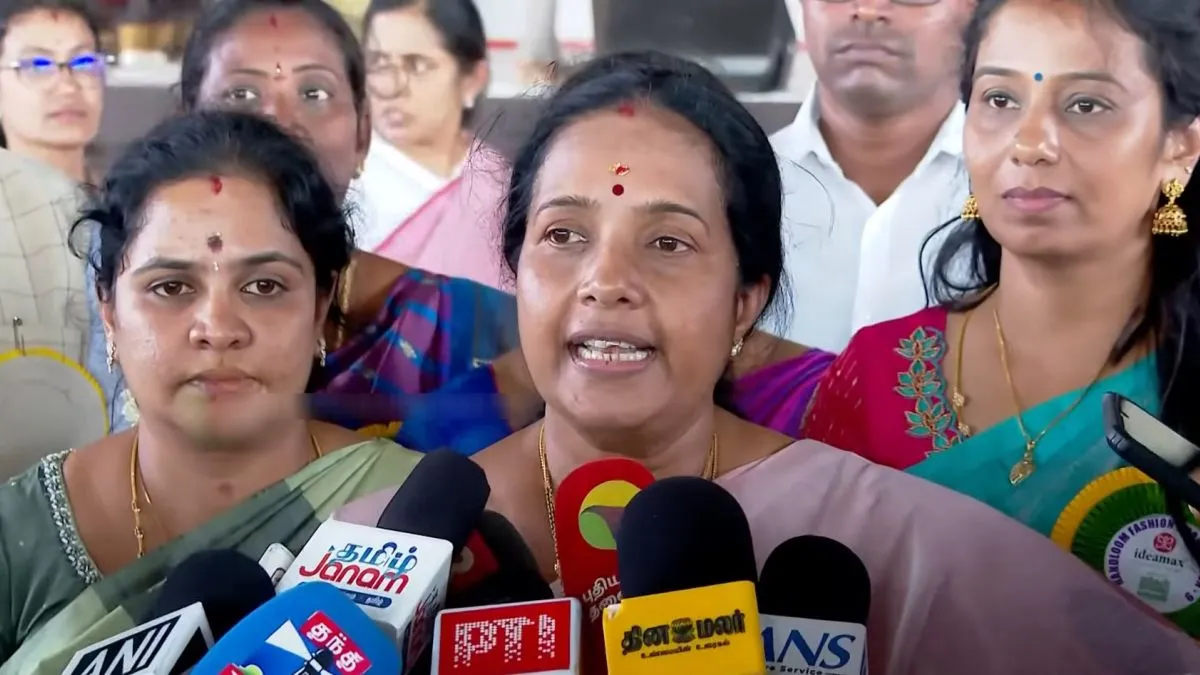 திமுக - பாஜக கூட்டணி அமையுமா? அரசியலில் நிரந்தர எதிரி இல்லை.. வானதி சீனிவாசன் பதில்