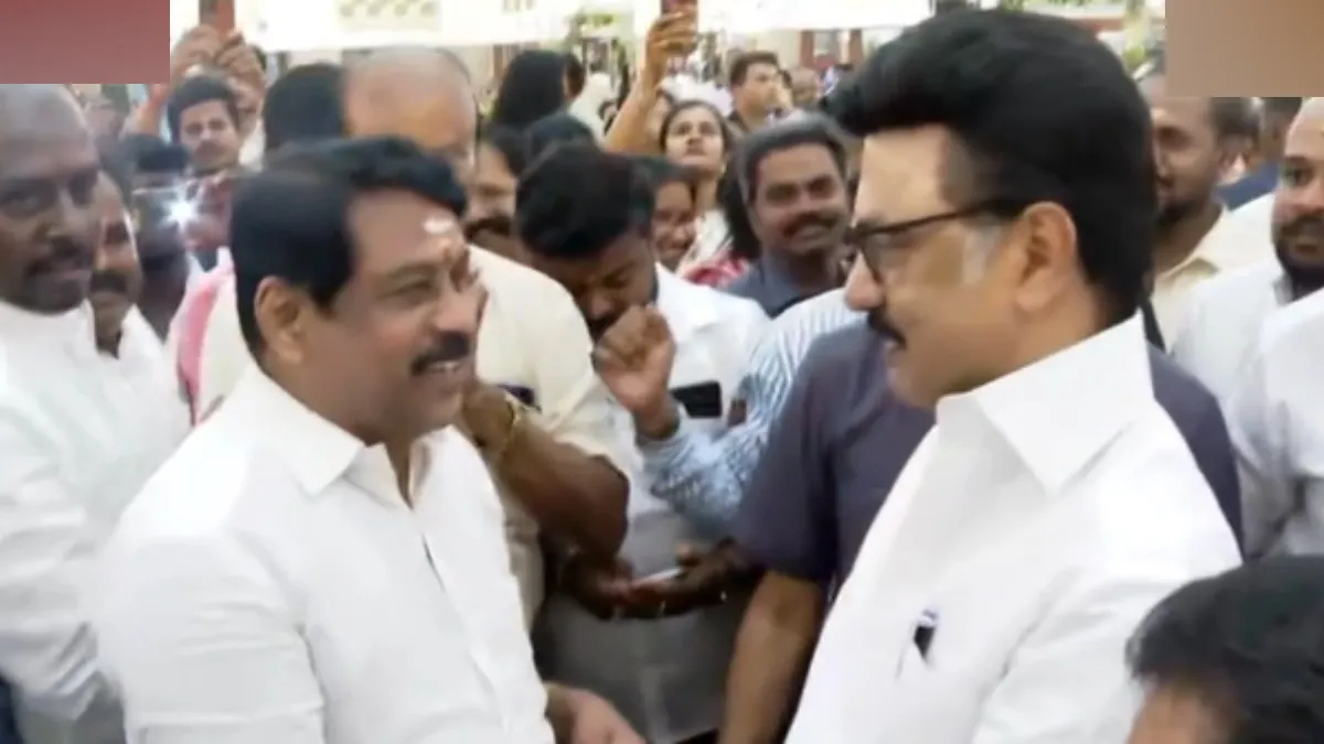 கைகுலுக்கிய ஸ்டாலின்.. திமுகவுடன் நயினார் நாகேந்திரன் காட்டிய நெருக்கம்.. பாஜக கூட்டணியில் இணைகிறதா