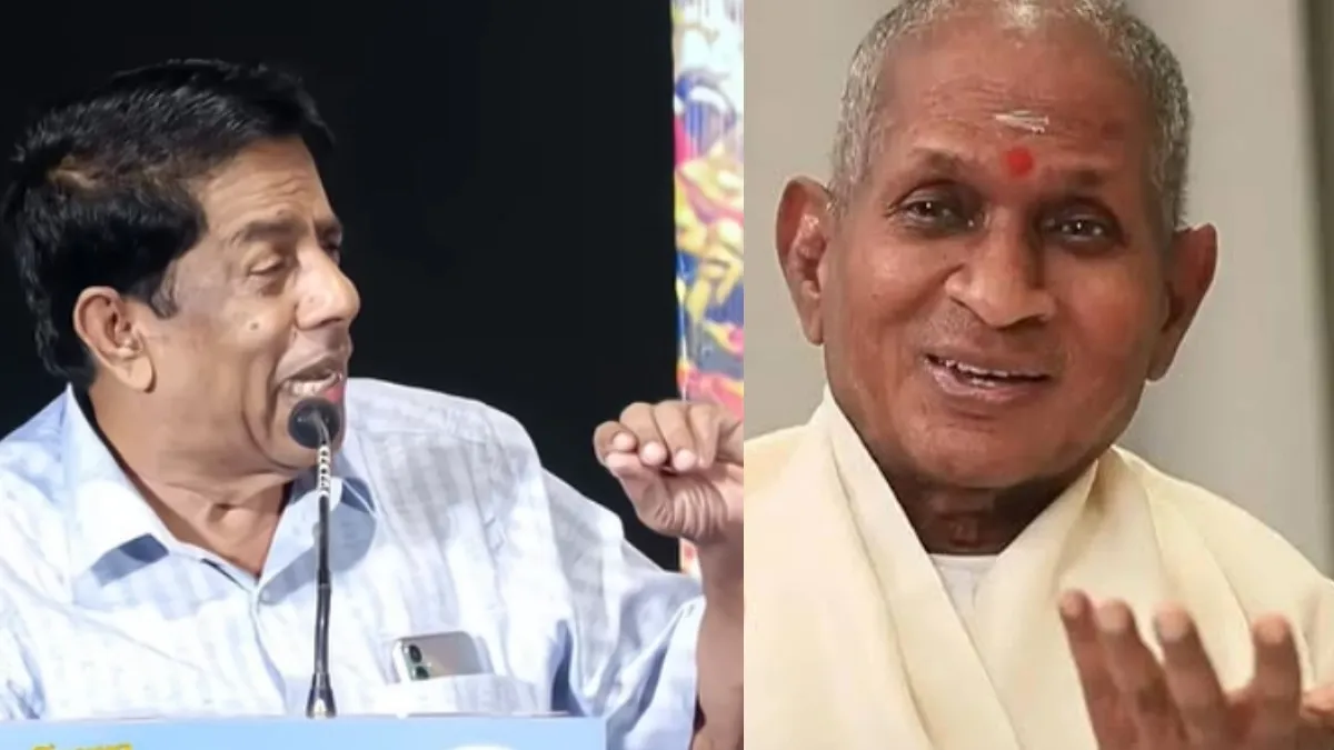 இளையராஜாவுக்கு அவ்வளவு திமிர் இருந்தால்.. எனக்கு எவ்வளவு இருக்கணும்! ஆர் சுந்தர்ராஜன் சர்ச்சை பேச்சு