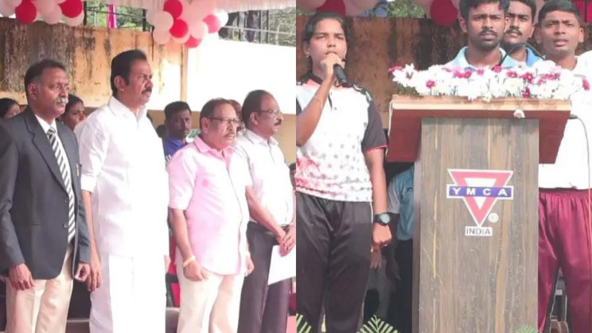 சென்னை கல்லூரியில் கிறிஸ்தவ பாடலுக்கு பிறகு தமிழ்த்தாய் வாழ்த்து.. நடந்தது என்ன? அமைச்சர் விளக்கம்!