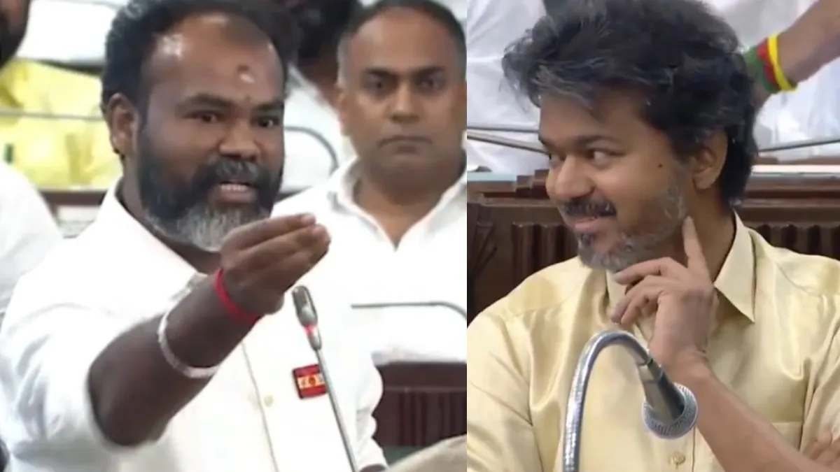 தளபதி முகத்தை பார்க்க முடியலை.. சட்டசபையில் ஒரு ஸ்க்ரீன் வைங்க.. தவெக எம்எல்ஏ கோரிக்கை