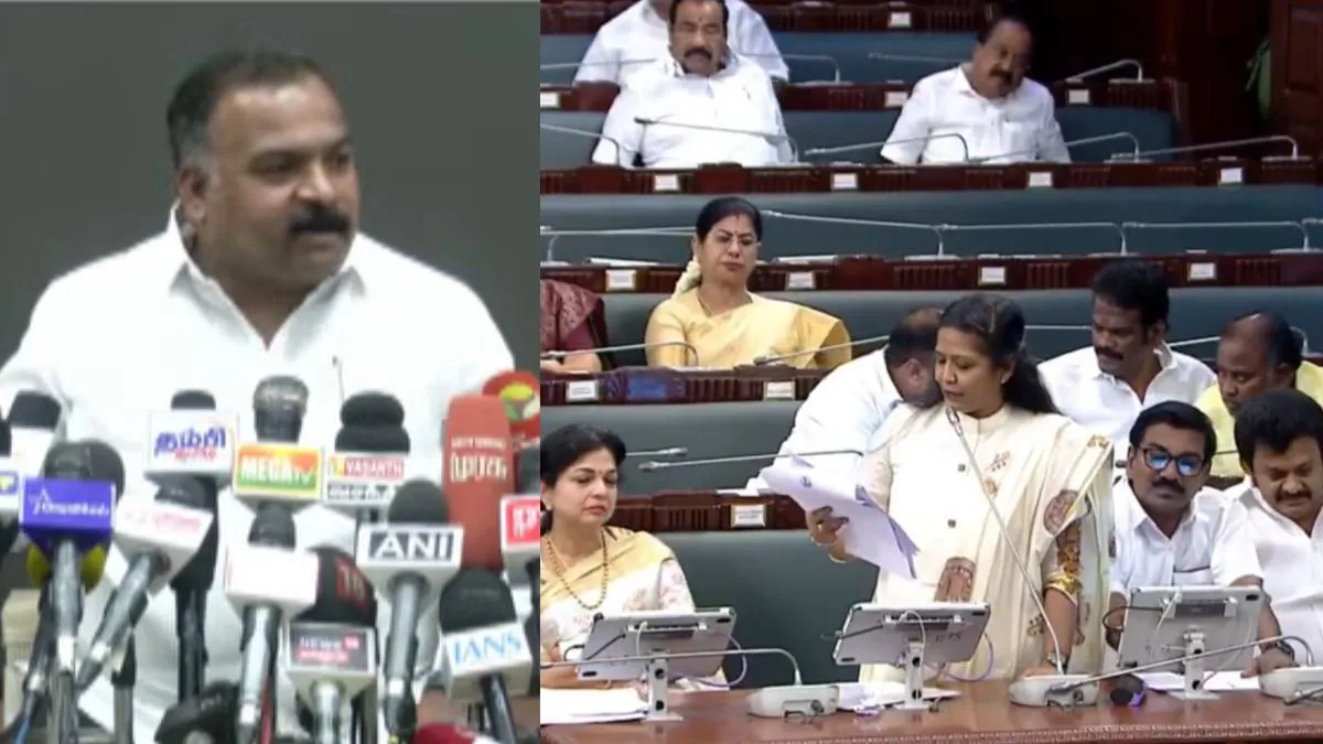 சட்டசபையில் எதிர்க்கட்சி வரிசையில் எம்எல்ஏ தாரகை கத்பர்த் அமர்ந்தது ஏன்? மாணிக்கம் தாகூர் விளக்கம்