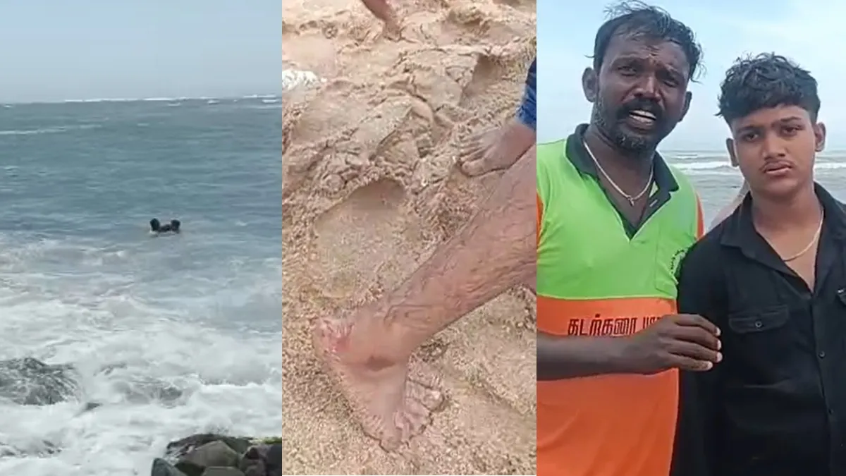 எமலோகத்தின் வாசற்படி வரை சென்று திரும்பிய சிறுவன்! திருச்செந்தூர் கடலில் குளிக்கும் போது விபரீதம்