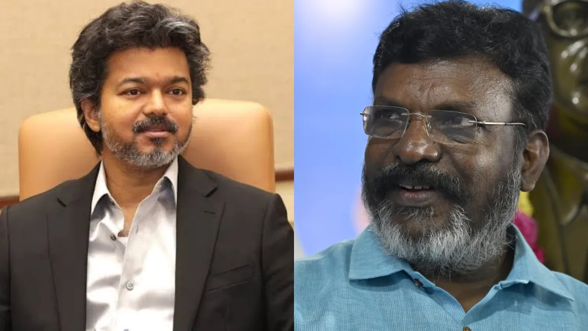 “100 நாட்களில் தவெக அரசு எந்த கெட்ட பெயரையும் எடுக்கவில்லை..” - பாராட்டிய திருமாவளவன்!