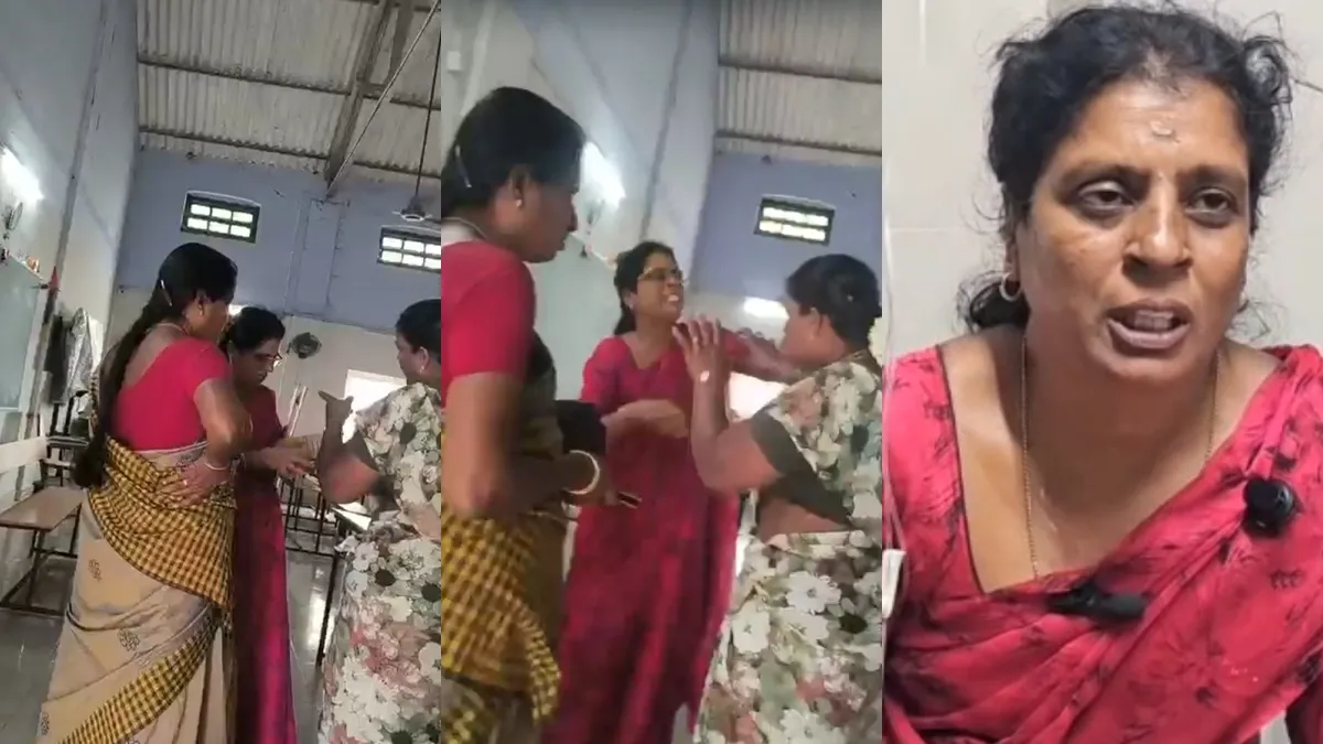 திருப்பூர் அருகே ரேஷன் கடையில் தில்லுமுல்லு செய்த பெண்.. வீடியோ எடுத்த சக பெண் ஊழியர்களுக்கு தர்ம அடி