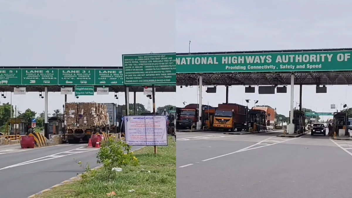 உளுந்தூர்பேட்டை பகுதியில் 2 சுங்கச்சாவடிகளில் கட்டணம் உயருகிறது.. செப்டம்பர் 1 முதல் புதிய கட்டணம்
