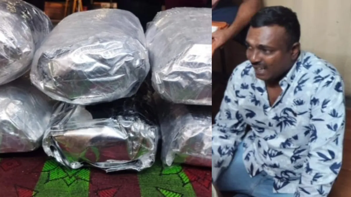 ஓசூர் அருகே ரூ 6 கோடி மதிப்பிலான மெத்தபெட்டமைன் பறிமுதல்! திருவள்ளூர் இளைஞர் கைது