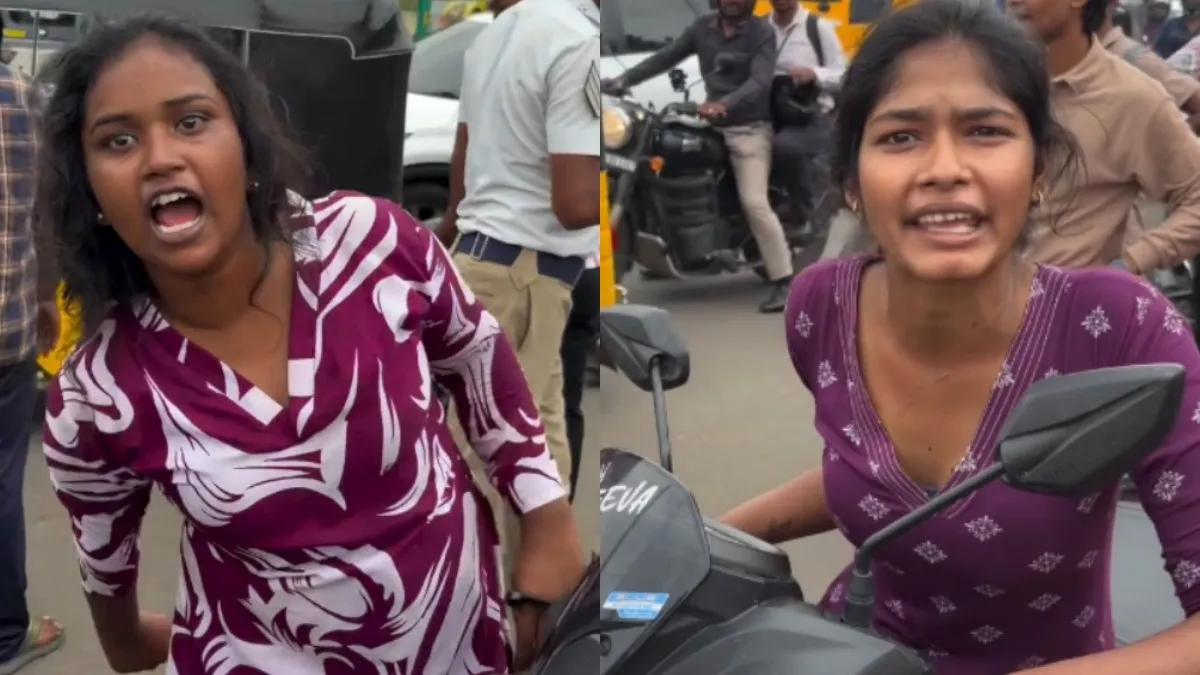 நடுரோட்டில் போலீசை மிரட்டி ரகளையில் ஈடுபட்ட பெண்கள்.. வீடியோ வைரலான நிலையில் மன்னிப்பு!
