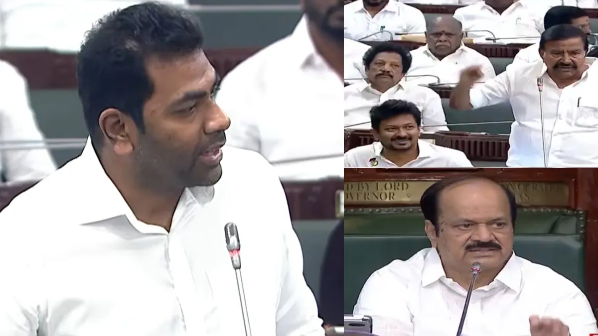 புரியாமல் பேசிய ஆதவ் அர்ஜுனா.. உடனே எகிறிய கே.என்.நேரு.. சிரிக்க தொடங்கிய உதயநிதி.. என்ன நடந்தது?