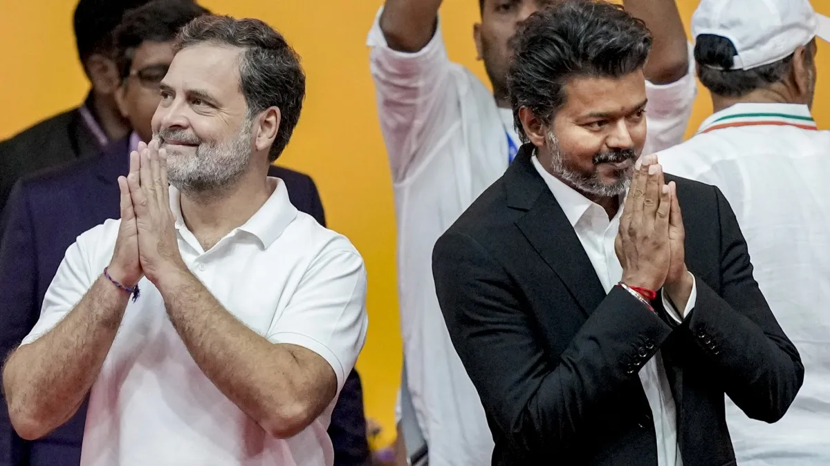 பிரதமராகும் விஜய்? ராகுலை காாந்தியை கண்டுகொள்ளாத தவெக? கூலாக காங்கிரஸ் கொடுத்த விளக்கம்! அடடே