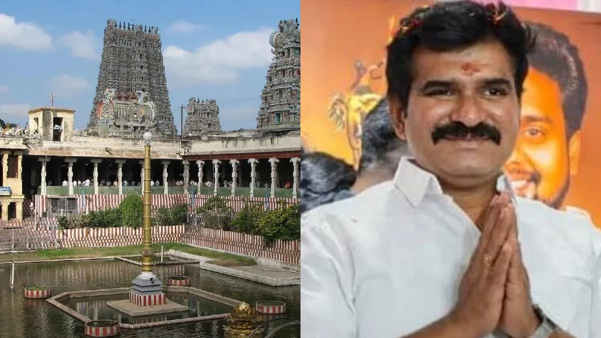 மீனாட்சியம்மன் கோயில் குடமுழுக்கு.. 9 ஆயிரம் விஐபி பாஸ் கொடுங்க.. நேரடியாக கேட்ட நிர்மல்குமார்!