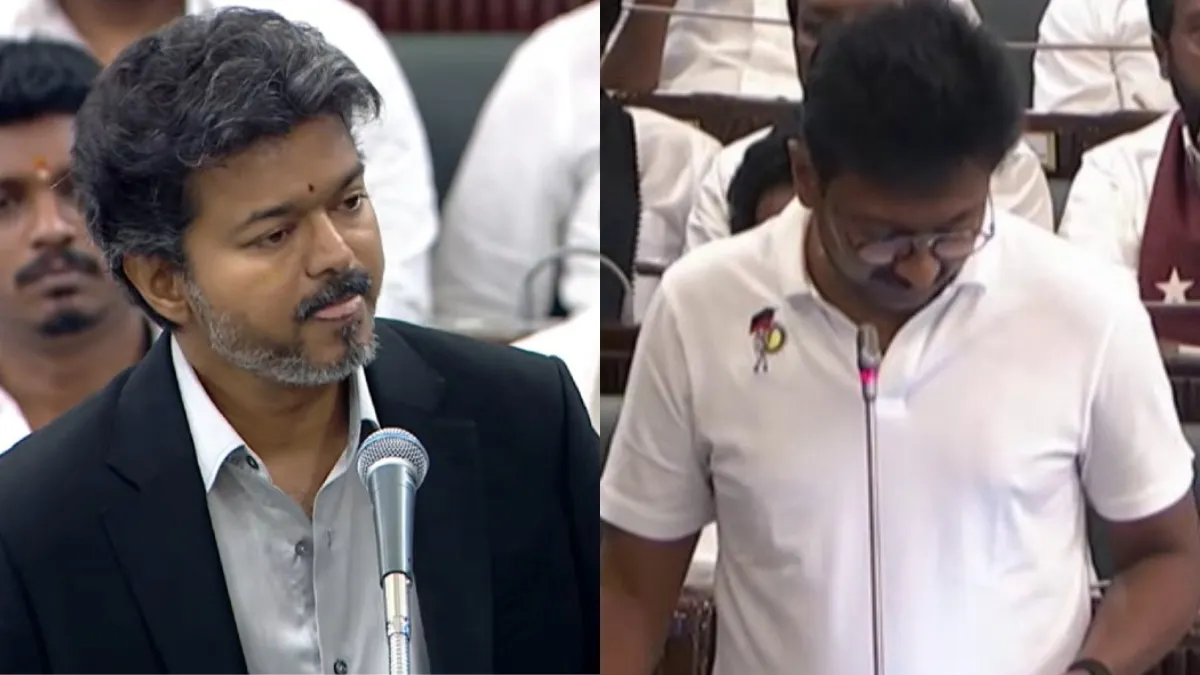 தமிழக சட்டப்பேரவையில் முதல்வர் விஜய் - உதயநிதி ஸ்டாலின் மோதல்: அவையில் நிகழ்ந்த பரபரப்பு சம்பவங்கள்