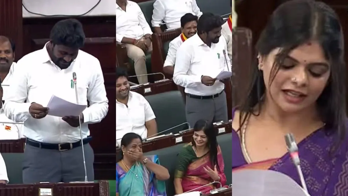 கனிமொழி சொன்ன அதே டங் ஸ்லிப்.. இப்போது கள்ளக்குறிச்சி அருள் விக்னேஷும் "மன்மத நன்றி".. வைரல் வீடியோ