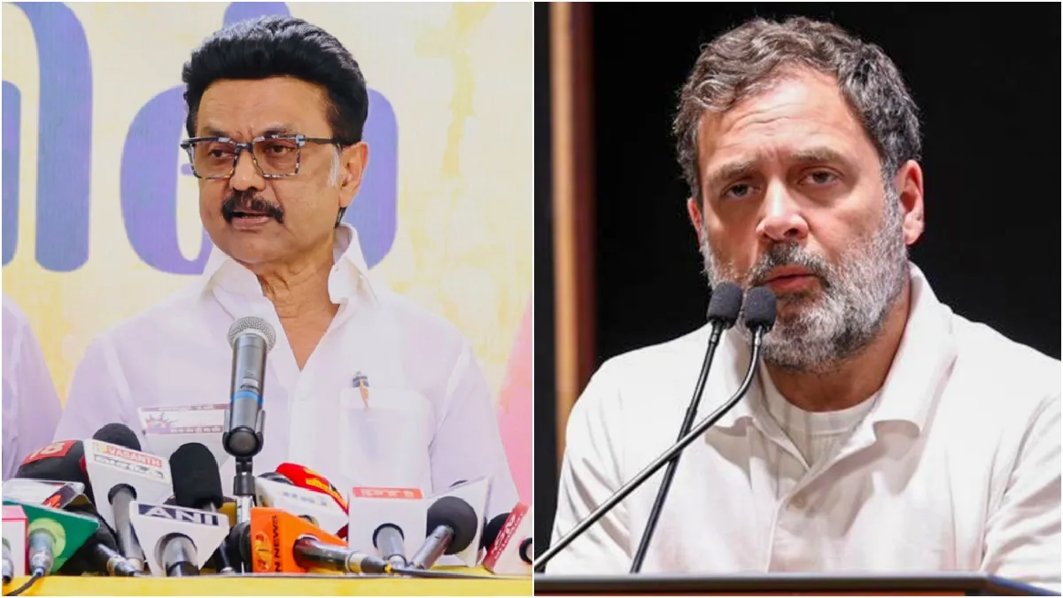 தேசிய அளவில் சரிந்த ராகுல் காந்தி செல்வாக்கு.. தேடி வந்து அடித்த ஸ்டாலினின் அரசியல்! பெரிய அடி!