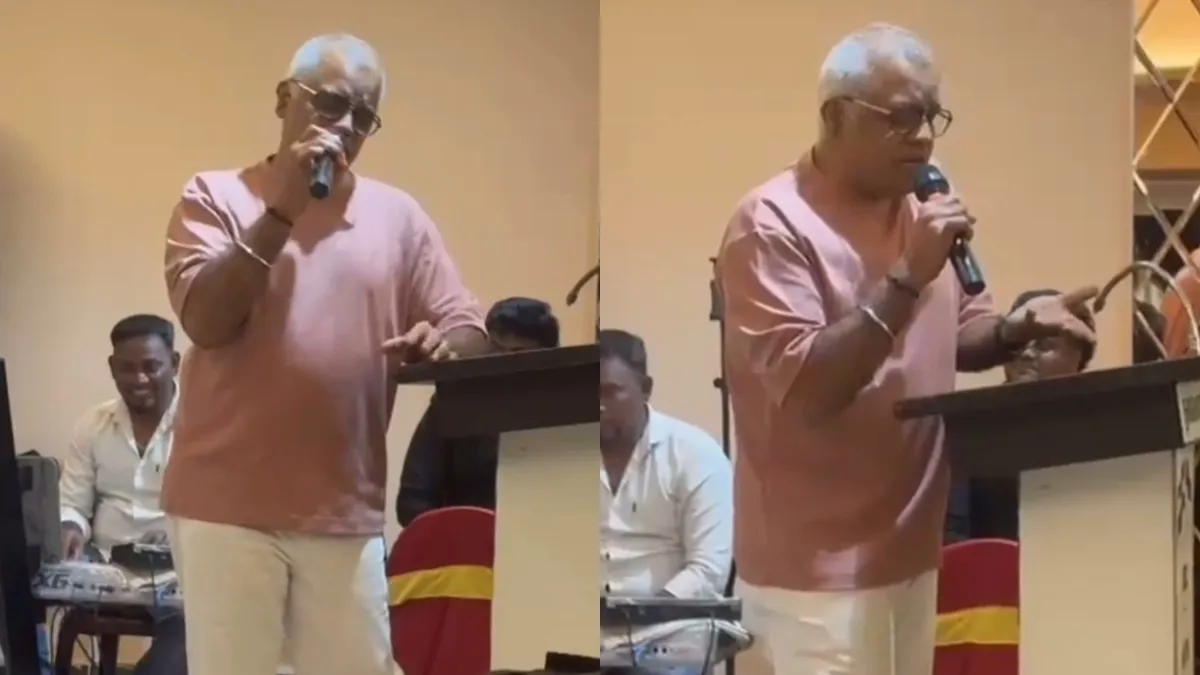 பூவே இளைய பூவே.. ஐகோர்ட் நீதிபதி ஆனந்த் வெங்கடேஷ் பாடிய பாடல்... நெகிழ்ந்த வைரமுத்து