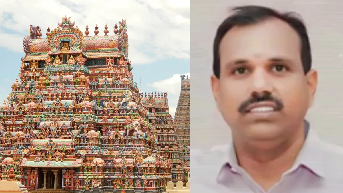 ஸ்ரீரங்கம் கோவிலின் 50 கோடி மதிப்பு நிலத்தை அபகரித்ததாக புகார்.. திமுக பிரமுகர் கைது! நடந்தது என்ன?