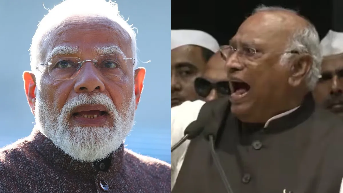 பிரதமர் மோடியின் தந்தையை இழிவுபடுத்தி பேசினாரா கார்கே? கொந்தளித்த பாஜக.. சீனுக்குள் வந்த அமித்ஷா