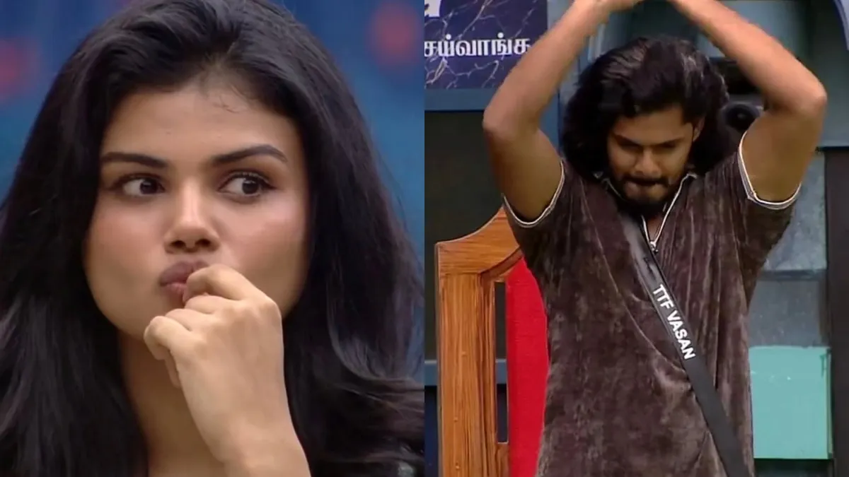 பிக் பாஸில் டிடிஎஃப் வாசனிடம் உமன் கார்டு காட்டிய அக்ஷிதா.. ரெட்கார்டு யாருக்கு? பஞ்சாயத்து இருக்கு!