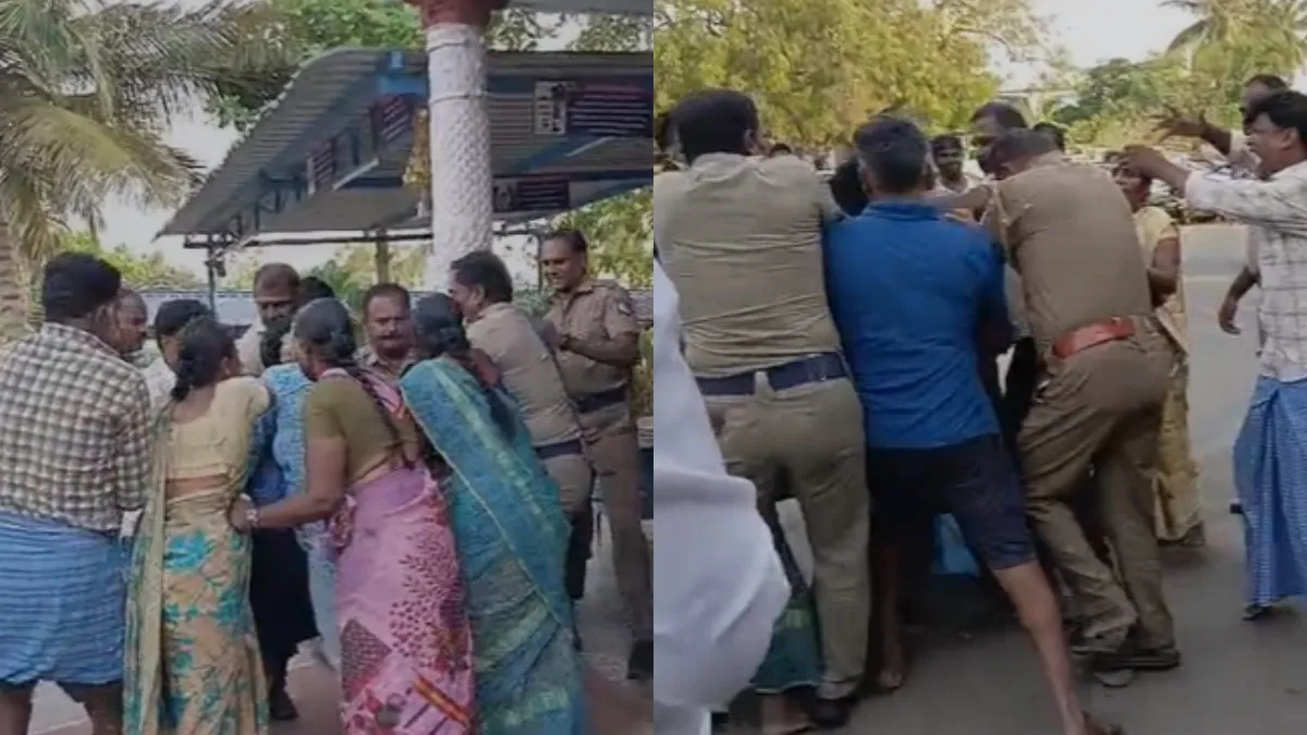 கோவையில் மனைவியுடன் நெருக்கமாக இருந்ததை  இன்ஸடாவில் போட்ட கணவன்? ஸ்டேஷனில் தர்ம அடி