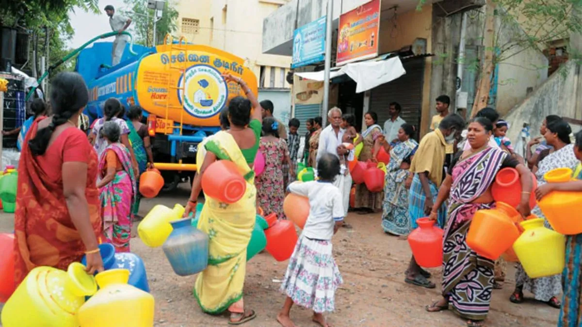 சென்னை மக்களே நோட் பண்ணுங்க.. 3 மண்டலங்களில் வரும் அக். 10 ஆம் தேதி குடிநீர் விநியோகம் நிறுத்தம்!