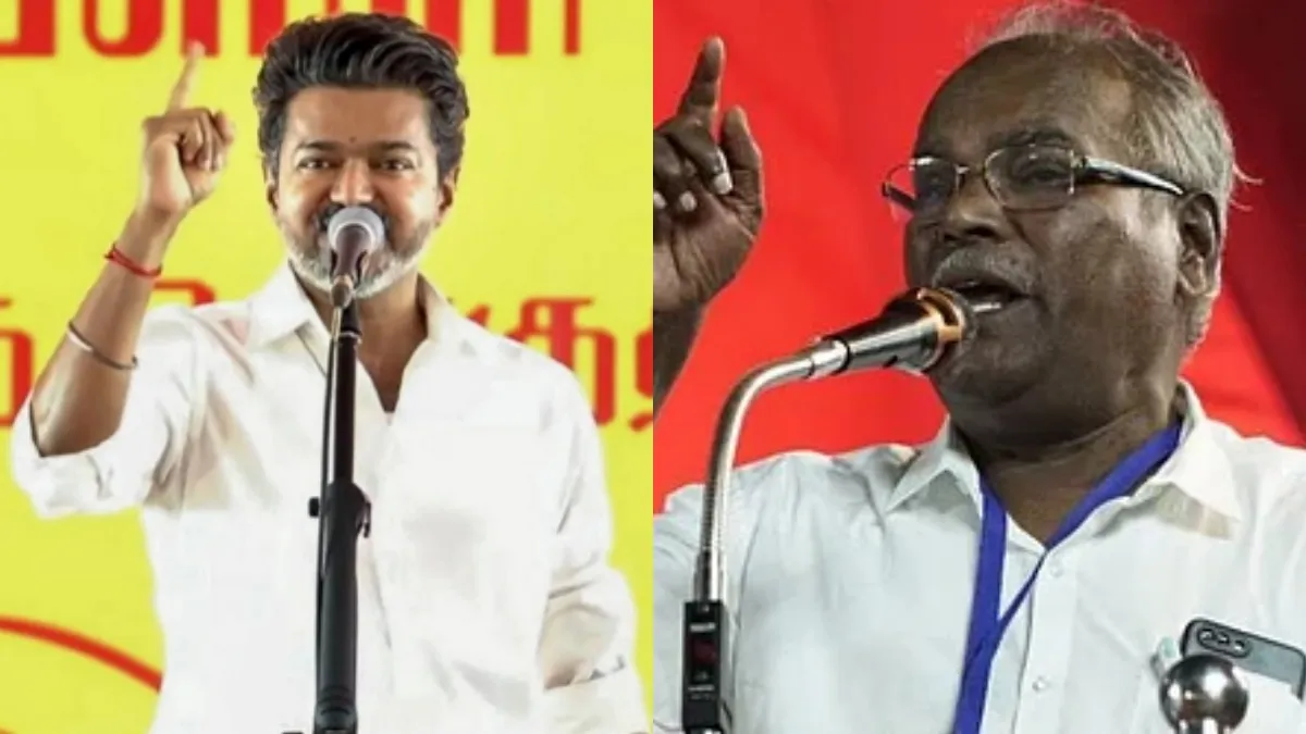 விஜய் தலைக்கு மேல் கத்தி தொங்குது? தவெக ஆட்சி 5 வருஷம் தாங்குமானு தெரியல! பகீர் கிளப்பும் ’தோழர்’