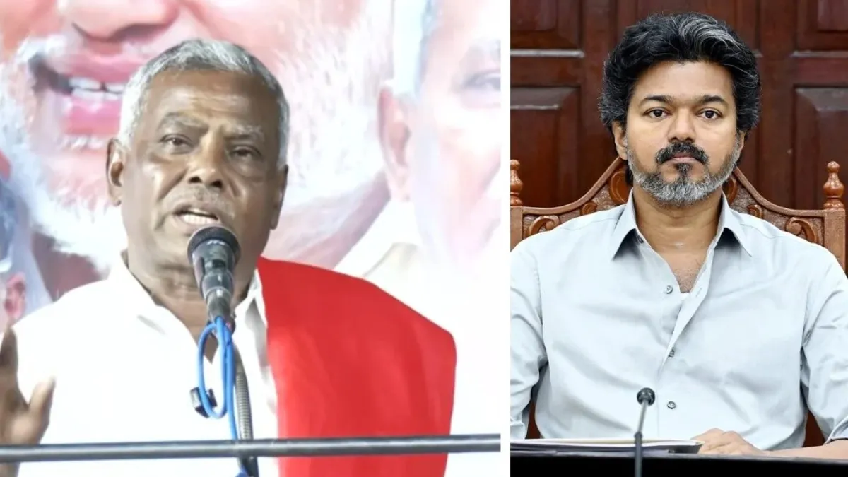 "வாக்காளர்களுக்கு பணம் கொடுக்கும் தவெக தூய சக்தியா?” - வெளுத்து வாங்கும் சிபிஐஎம் சண்முகம்!