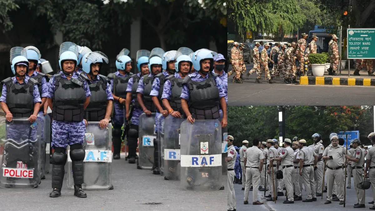 தூரம் நில்லுங்கள்.. டெல்லி போராட்டத்தில் ஏதோ பெருசா நடக்கப்போகுது? பத்திரிகையாளருக்கு போலீஸ் தந்த அட்வைஸ்