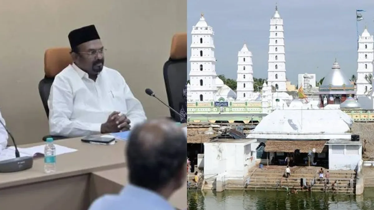 உங்க சந்தன கட்டை வேண்டாம்..நாகூர் ஆண்டவர் தர்கா கந்தூரி விழாவில் சிக்கல்! அமைச்சர் ஷாஜகானால் சிக்கல்