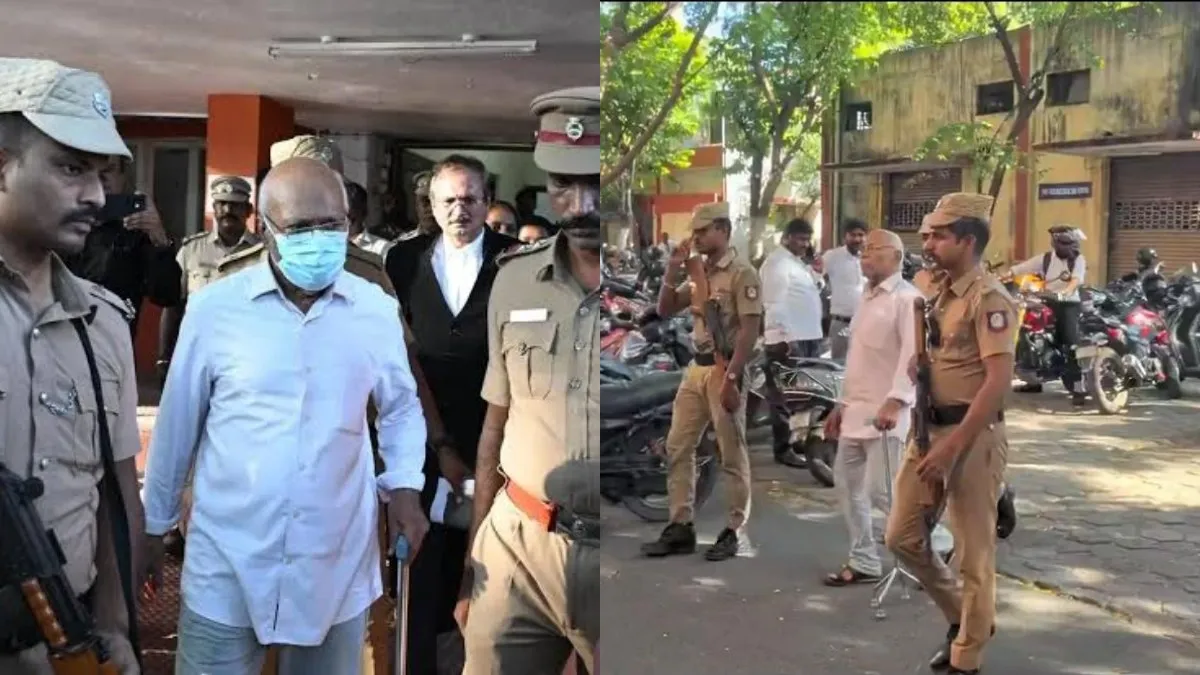ஜெம் வீரமணி மகள் கைது? விமானத்தில் வைத்து தூக்கிய SIT.. சிங்கப்பூர்  புறப்பட்டபோது சம்பவம்