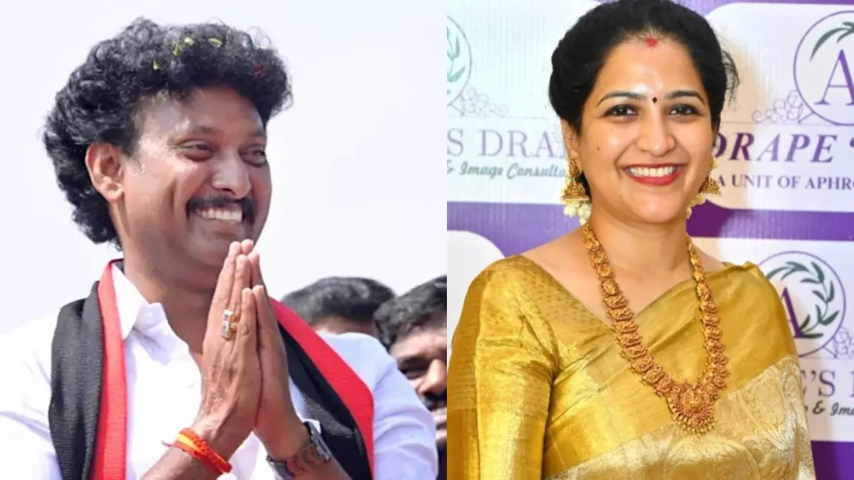 அன்பில் மகேஸ் வழக்கில் திடீர் திருப்பம்.. துணிக்கடை உரிமையாளர் சண்முகப்பிரியா வீட்டில் திடீர் ரெய்டு