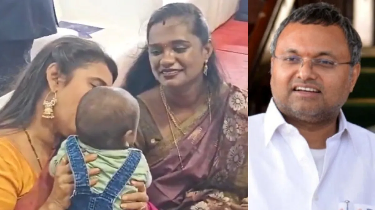 மோடி நிகழ்ச்சிக்கு குழந்தையுடன் வந்த பல்லவி எம்எல்ஏ! கடுமையாக விமர்சித்த கார்த்தி சிதம்பரம்!