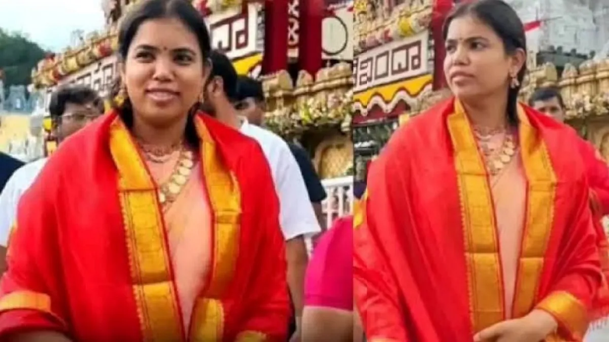 திருப்பதியில் அணிந்திருந்தது தங்க காசு மாலையா? விமர்சனங்களுக்கு அமைச்சர் கீர்த்தனா பதிலடி