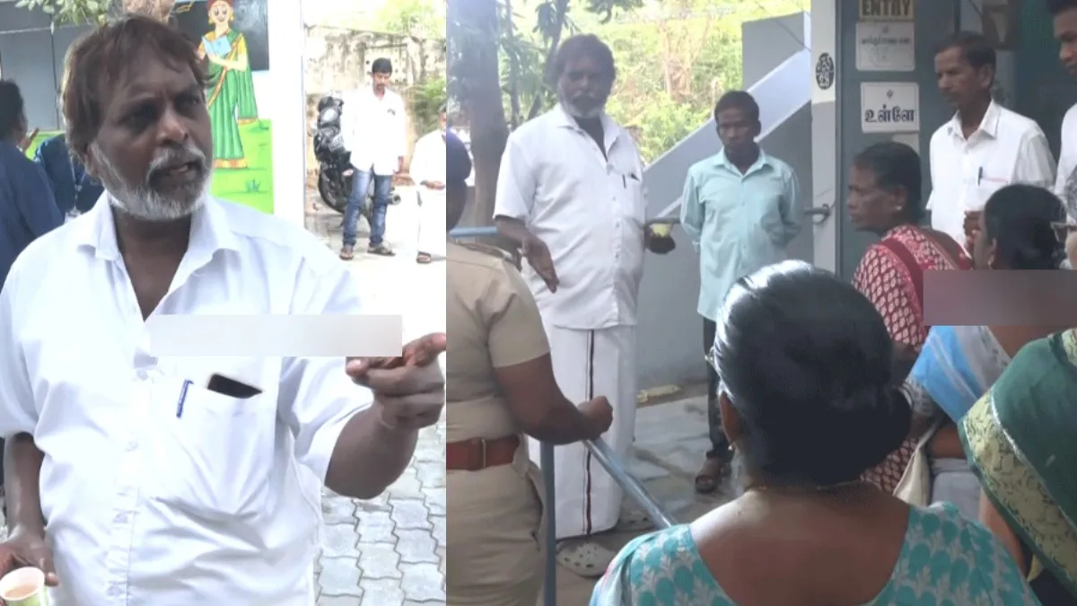 நான் நெனச்சா polling-யே நிறுத்திவிடுவேன்! பார்க்குறீங்களா? திமுக கிளைச் செயலாளர் உதார்