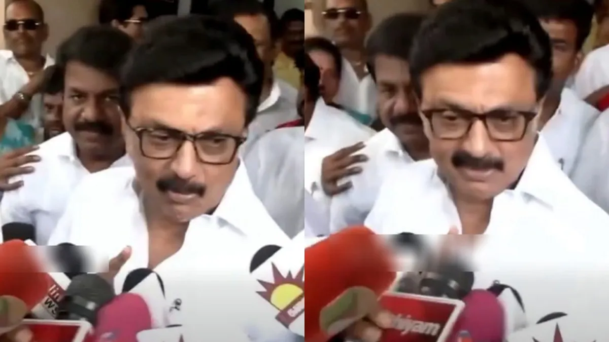 நான் ஒரே வரியில் சொல்றேன்! திமுகவுக்கு தோல்வியில் வெற்றி! தவெகவுக்கு வெற்றியில் தோல்வி! ஸ்டாலின்