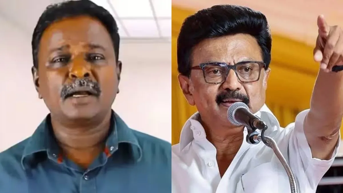 ஸ்டாலின் சொன்ன வாக்குகள் கணக்கு.. என்ன லாஜிக் இது!  ப்ளூ சட்டை மாறன்  கேள்வி