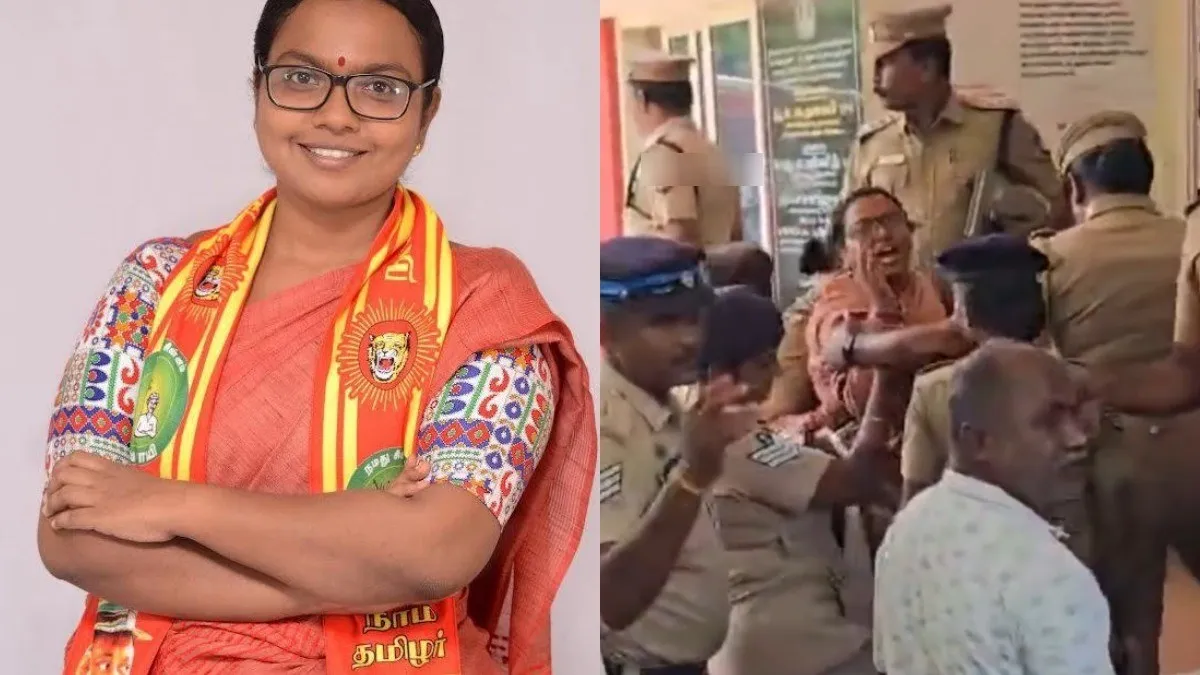 நாதக கார்த்திகா உட்பட 9 பேர் கைது! தாராபுரம் போலீஸ் ஸ்டேஷனை லாக் செய்த தம்பிகள்! குவிந்த போலீஸ்!