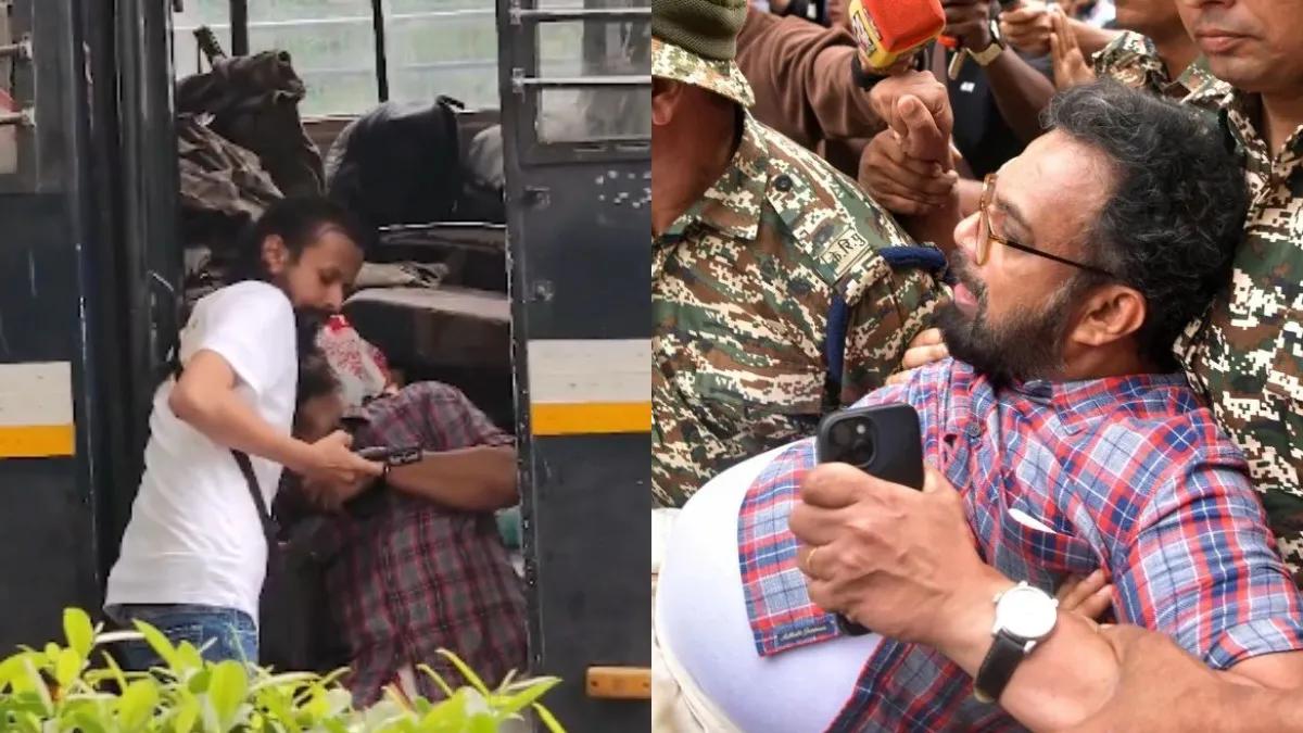 “போலீஸ் வேனுக்குள் என் கழுத்தை நெரித்து CRPF வீரர்கள் தாக்கினர்”.. MP ஜான் பிரிட்டாஸ் குற்றச்சாட்டு!