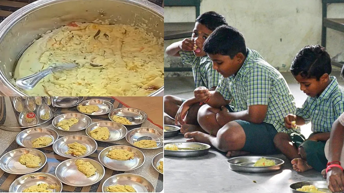 கிச்சடி இருக்கு.. சாம்பார் இல்லை! அரசு பள்ளி மாணவர்கள் 2,500 பேர் பட்டினி! சொதப்பிய அதிகாரிகள்